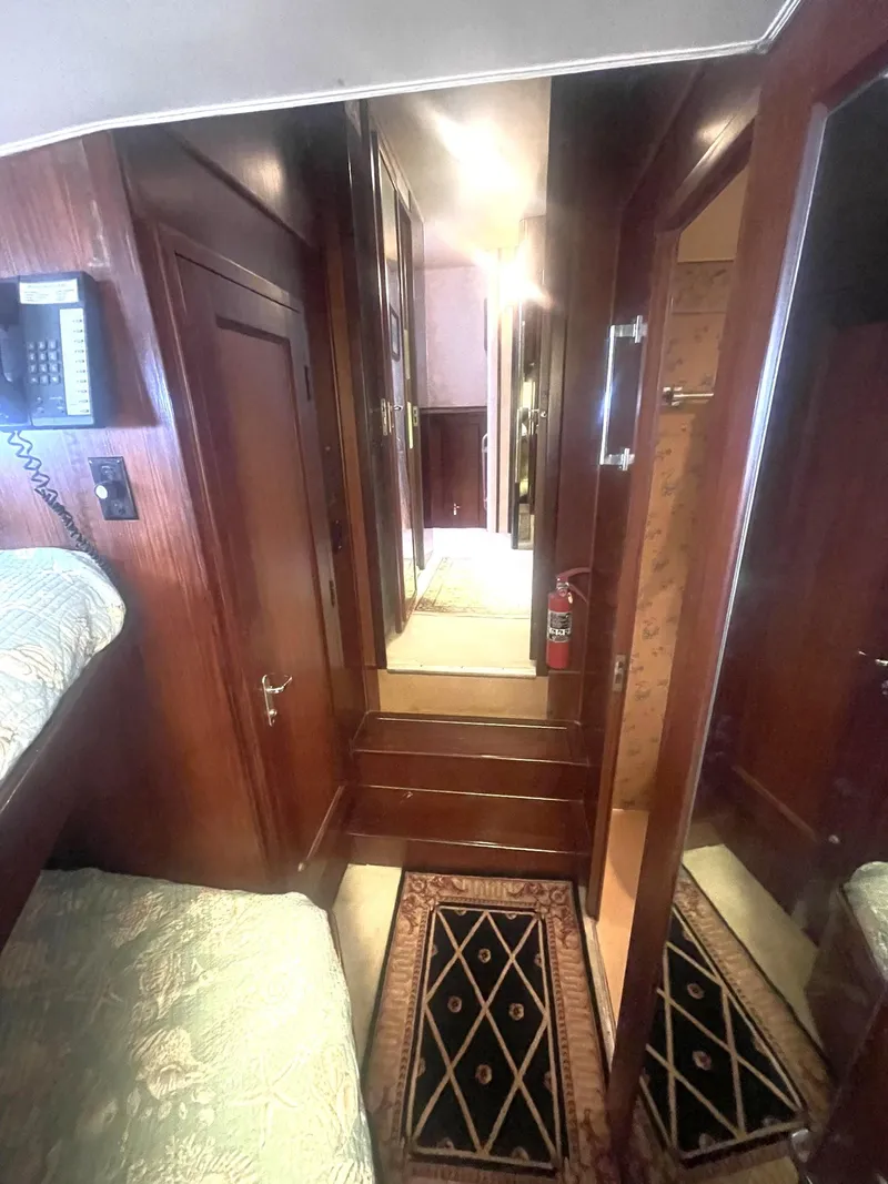 Slide: The Image of Hatteras 80 Cockpit Motor Yacht 1989 - 62