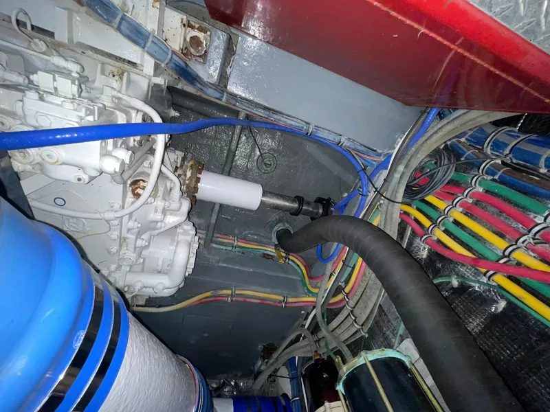 Slide: The Image of Hatteras 80 Cockpit Motor Yacht 1989 - 94