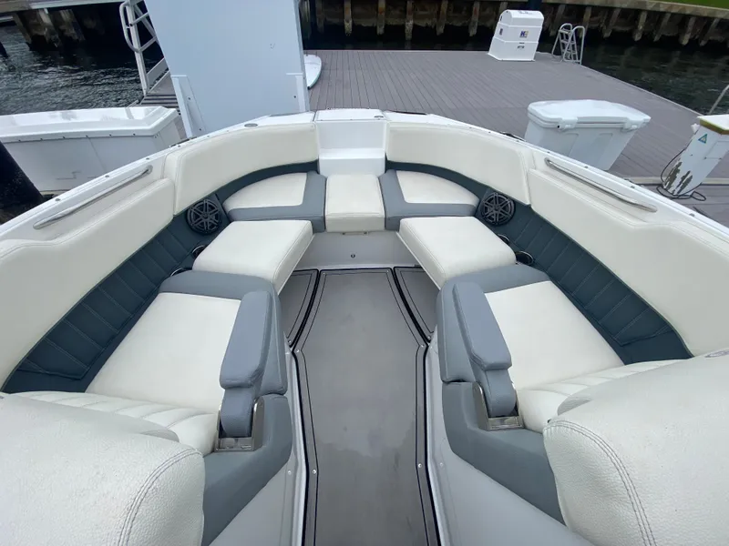 Slide: The Image of Bow Seating W/flip up armrest - 22
