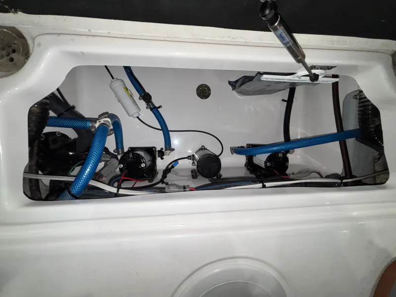 Slide: The Image of 2020 Sea Fox 266 Commander boat wiring and plumbing system. - 25