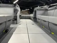 Slide: The Image of 2024 Sea-Doo Switch Cruise 21 interior with spacious seating and modern design. - 11