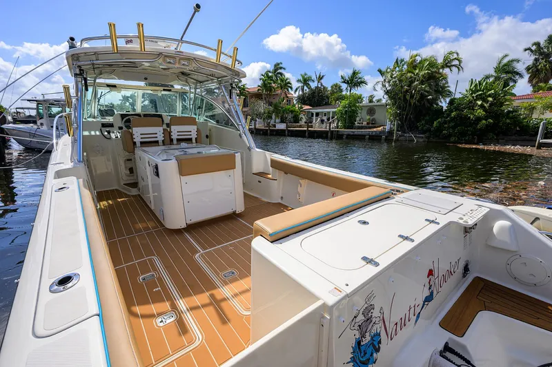 Slide: The Image of Pursuit 34 Nauti-Hooker - Cockpit - 22