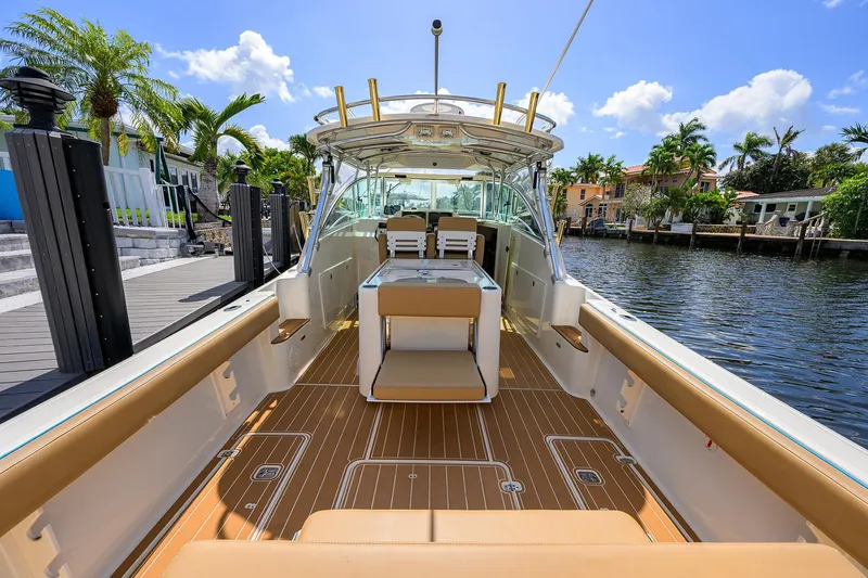 Slide: The Image of Pursuit 34 Nauti-Hooker - Cockpit - 30