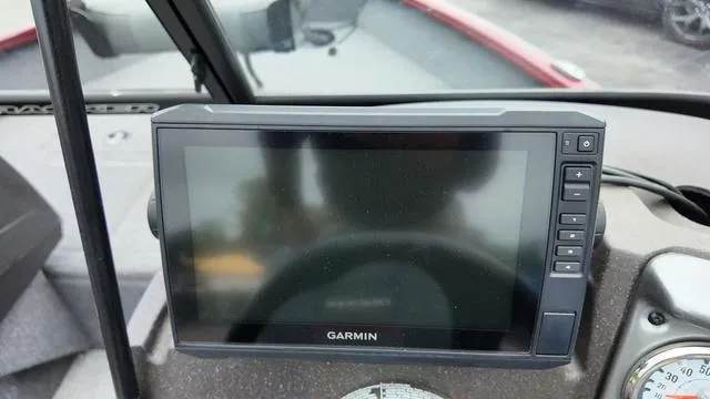 Slide: The Image of Garmin display on 2023 Tracker Pro Guide™ V-16 SC boat dashboard. - 17