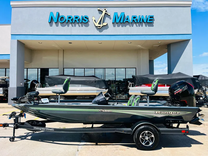 The Image of 2025 Ranger RT188C boat displayed at Norris Marine dealership. - 1