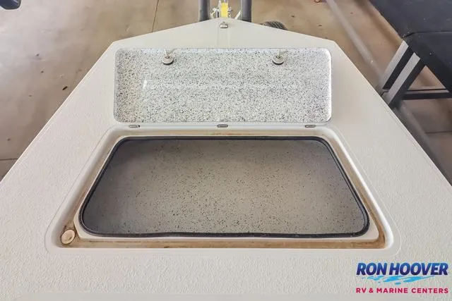 Slide: The Image of 2025 Majek 18 M2 boat storage compartment at Ron Hoover RV & Marine Centers. - 12
