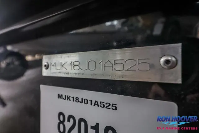 Slide: The Image of 2025 Majek 18 M2 boat identification plate with serial number at Ron Hoover RV & Marine Centers. - 25