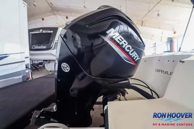 Slide: The Image of 2020 Bayliner Element E18 with Mercury outboard motor at Ron Hoover RV & Marine Centers. - 28