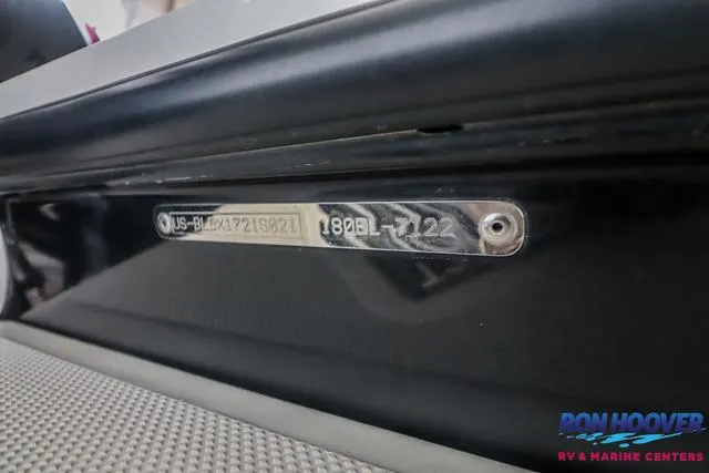 Slide: The Image of 2020 Bayliner Element E18 boat identification plate with serial number. - 30