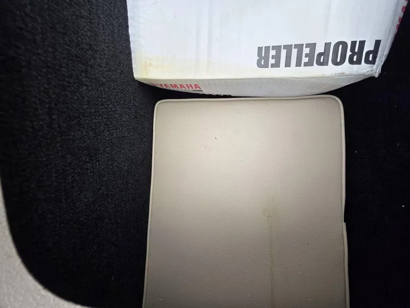 Slide: The Image of Box labeled "Propeller" in Xpress H18DB, 2025 model, storage compartment. - 4