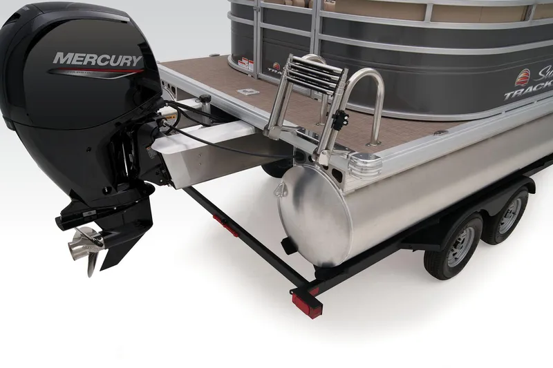 Slide: The Image of Sun Tracker Party Barge 22 DLX 2025 - 70