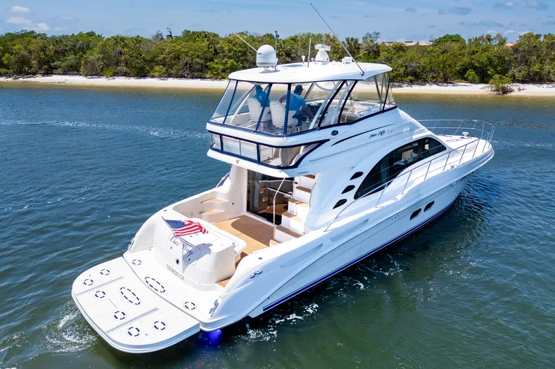 Slide: The Image of Sea Ray 550 Sedan Bridge 2005 - 56