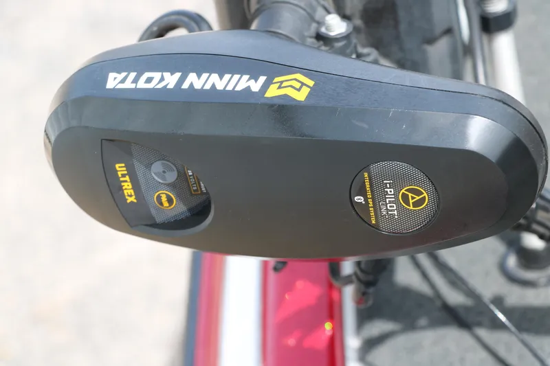 Slide: The Image of Minn Kota Ultrex trolling motor on 2019 Skeeter FX20 boat. - 27