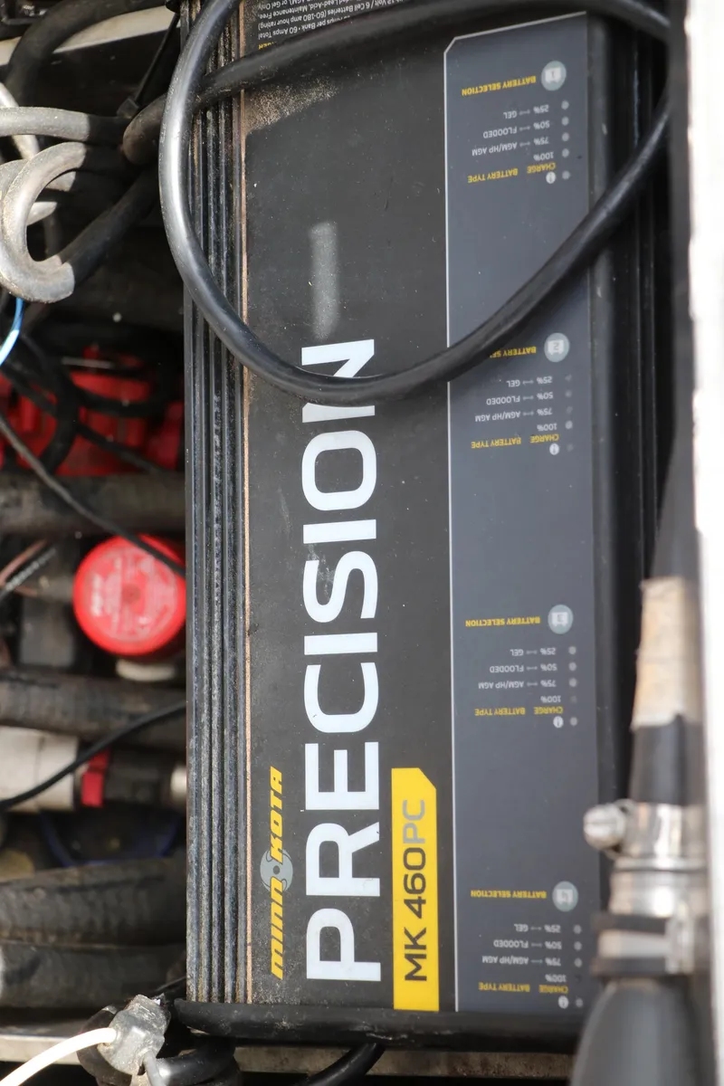Slide: The Image of Minn Kota Precision MK 460PC charger in 2019 Skeeter FX20 boat. - 29