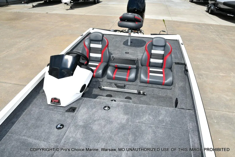 Slide: The Image of 2025 Ranger RT198P Cup Equipped boat with dual seats and steering console. - 10