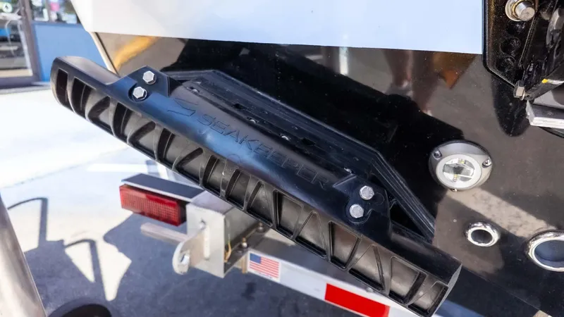 Slide: The Image of Close-up of Seakeeper device on 2025 Tidewater 272cc boat. - 7