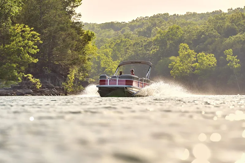 Slide: The Image of White River Party Barge 18 DLX 2025 - 44