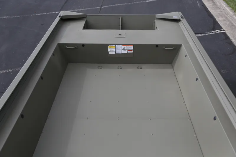 Slide: The Image of 2025 Tracker GRIZZLY 1860 Utility boat interior, showcasing spacious, durable design. - 3