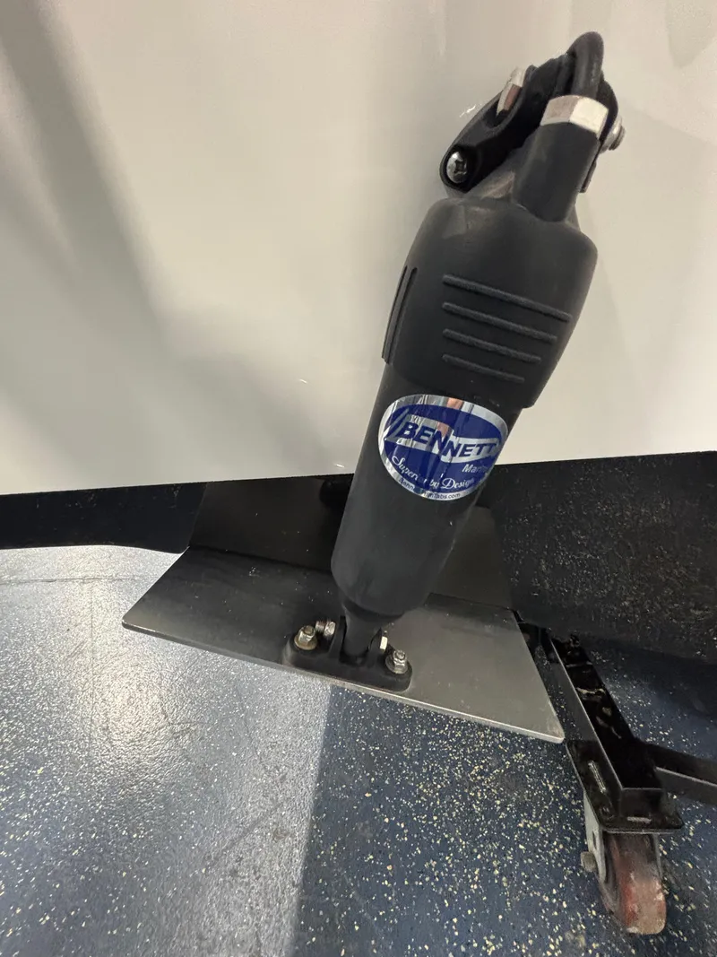 Slide: The Image of 2023 Key West 219 FS boat with Bennett trim tab system. - 19