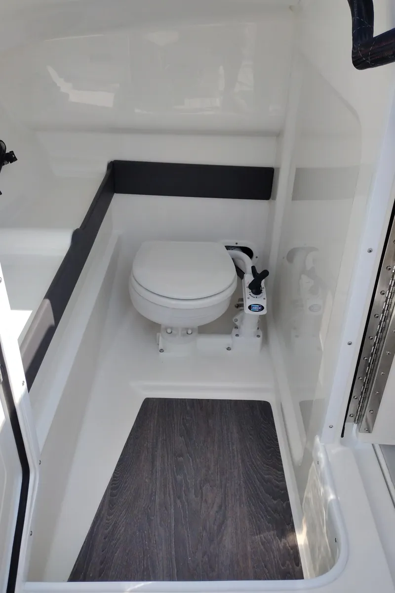 Slide: The Image of Engine of 2026 Formula 270 Bowrider boat, showcasing modern design and components. - 61