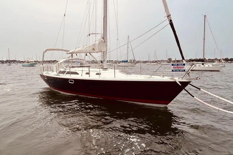 The Image of 2003 Catalina 36 MkII sailboat for sale, anchored in a marina. - 0