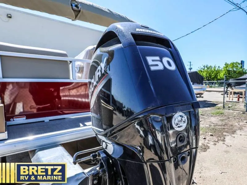 Slide: The Image of 2025 BASS BUGGY 16 XL Select with Mercury 50 outboard motor at Bretz RV & Marine. - 6
