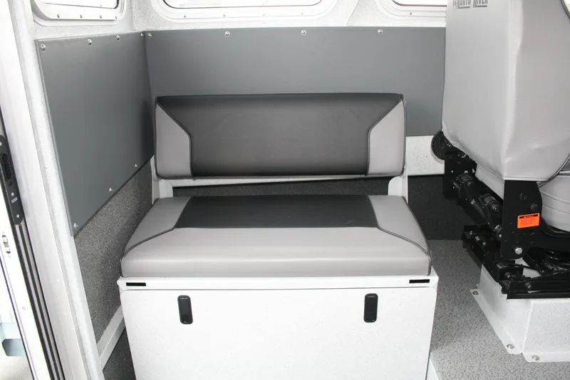 Slide: The Image of Interior seating of 2017 North River 2500 S Sew Hawk OS boat. - 17