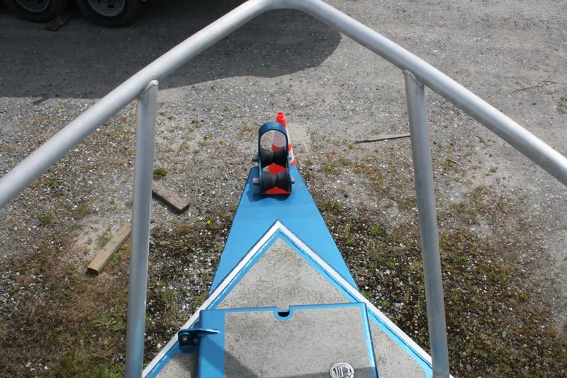 Slide: The Image of Bow view of 2017 North River 2500 S Sew Hawk OS boat on gravel. - 37