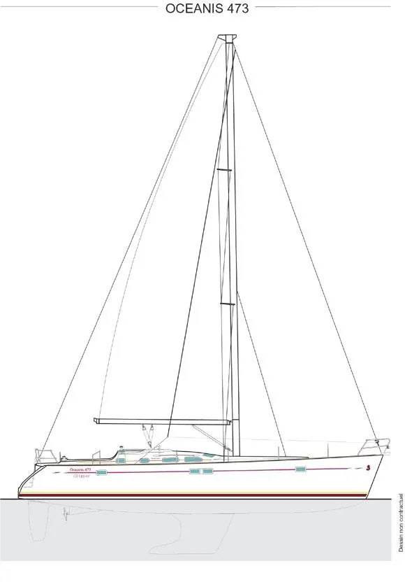 Slide: The Image of Manufacturer Provided Image: Sail Plan - 8