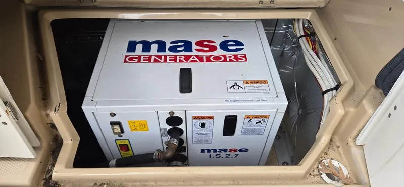 Slide: The Image of Mase generator in a 2013 Cutwater C-28 boat compartment. - 30