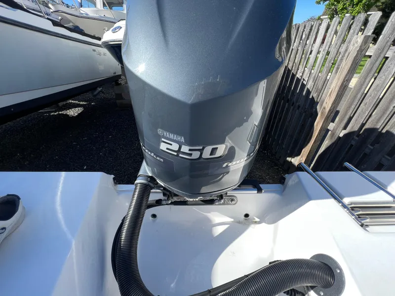 Slide: The Image of 2021 Sportsman Heritage 231 Center Console with Yamaha 250 outboard engine. - 35