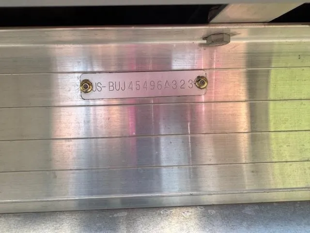 Slide: The Image of 2023 Sun Tracker Bass Buggy 16 XL Select hull identification number plate. - 11