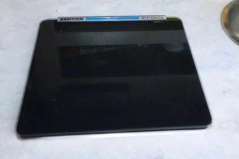 Slide: The Image of Kenyon alcohol stove on a Regal 26 XO boat, 2020 model. - 35