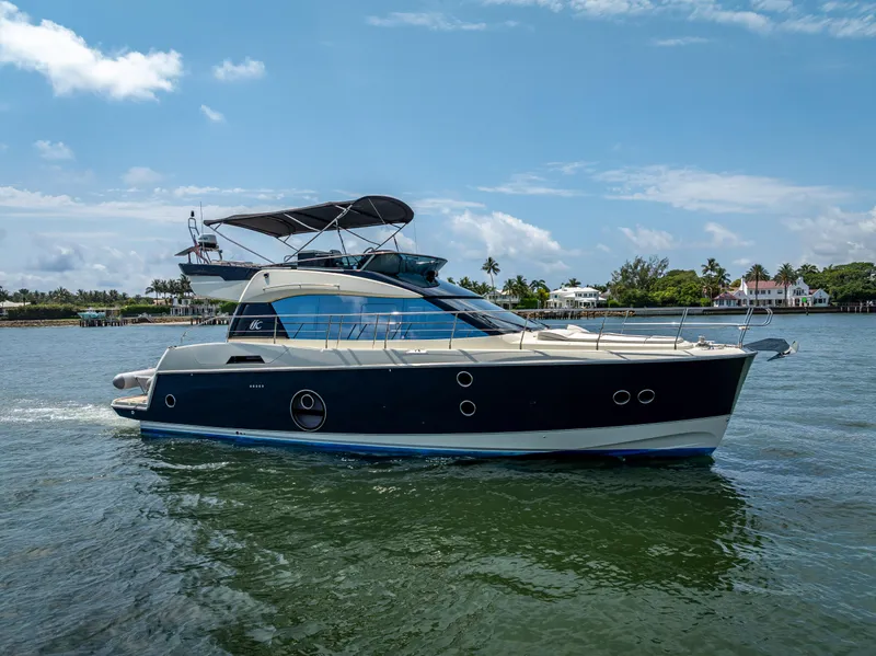 Slide: The Image of 2015 Beneteau Monte Carlo 5 yacht cruising on a sunny day. - 10