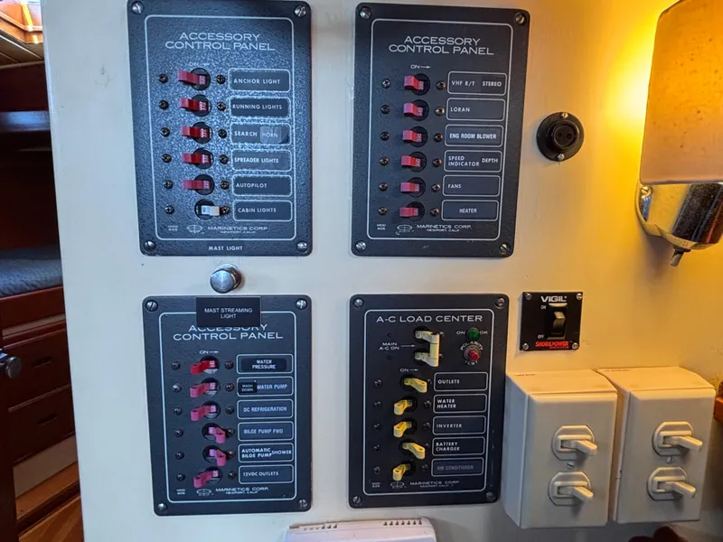 Slide: The Image of Hinckley 36 Auxiliary Yawl 1955 - 55