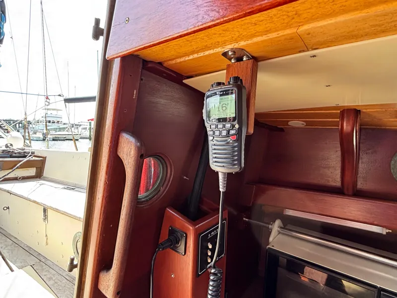 Slide: The Image of Hinckley 36 Auxiliary Yawl 1955 - 60