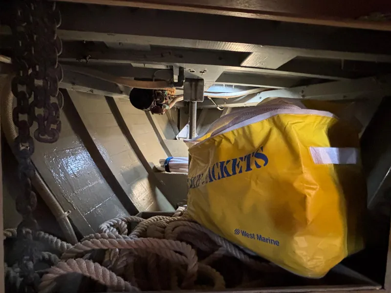 Slide: The Image of Hinckley 36 Auxiliary Yawl 1955 - 65