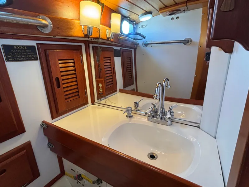 Slide: The Image of Hinckley 36 Auxiliary Yawl 1955 - 66