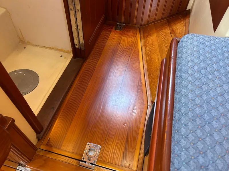 Slide: The Image of Hinckley 36 Auxiliary Yawl 1955 - 73