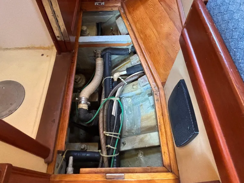 Slide: The Image of Hinckley 36 Auxiliary Yawl 1955 - 74