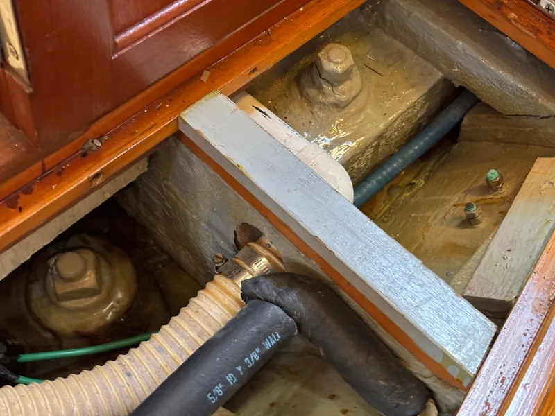 Slide: The Image of Hinckley 36 Auxiliary Yawl 1955 - 75