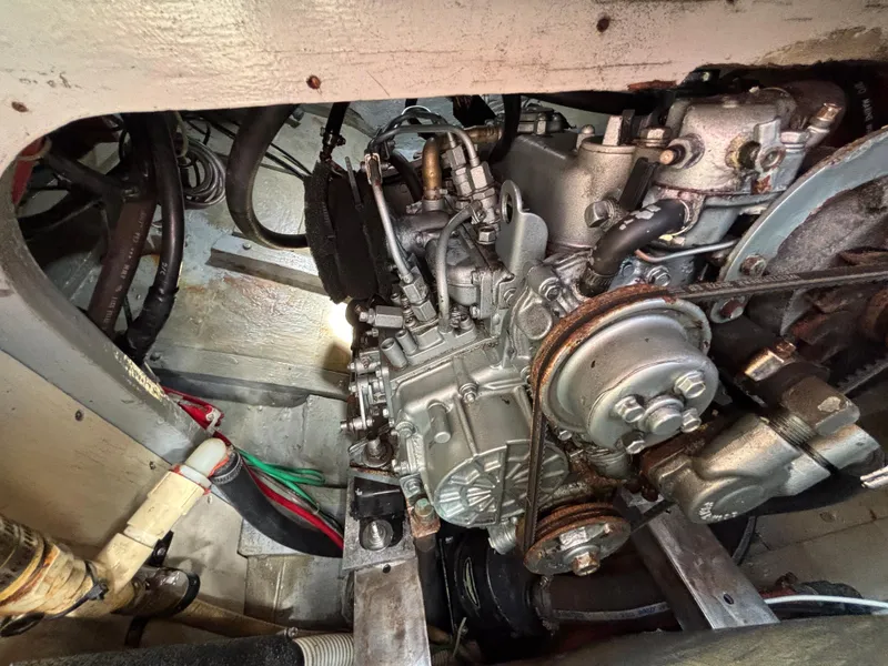 Slide: The Image of Hinckley 36 Auxiliary Yawl 1955 - 77