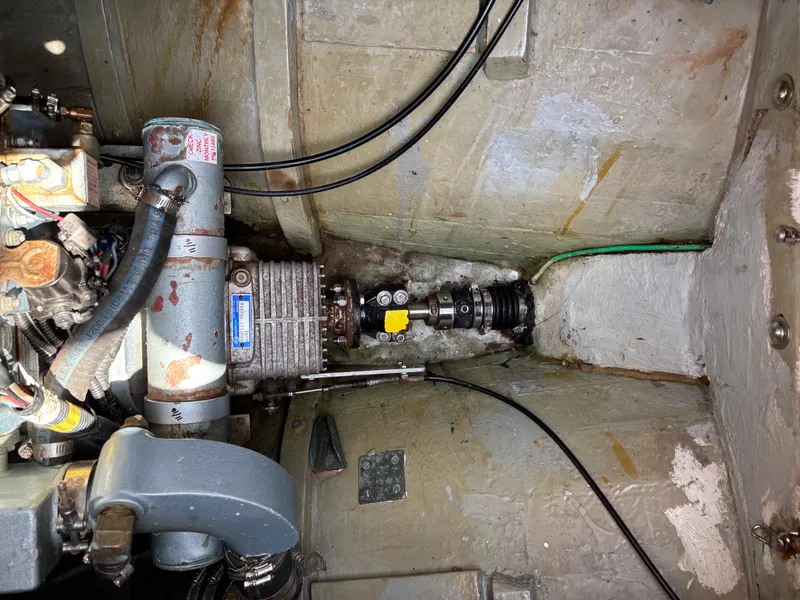 Slide: The Image of Hinckley Yachts 36 Auxiliary Yawl 1955 - 79