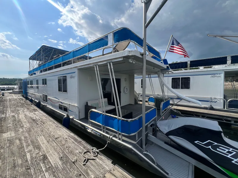 Slide: The Image of Lakeview 16' X 70' Widebody Houseboat 2006 - 17