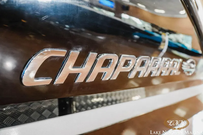 Slide: The Image of 2016 Chaparral 227 SSX SURF boat logo at Lake Norman Marina. - 7