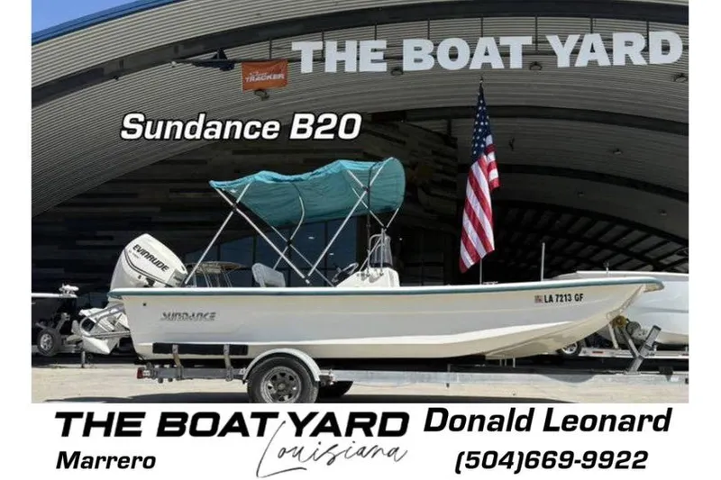 The Image of 2007 Sundance B20 boat on trailer at The Boat Yard Louisiana. - 0