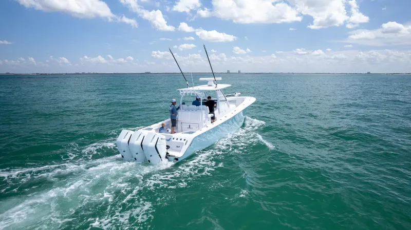 Slide: The Image of Front Runner 36 Center Console 2025 - 15