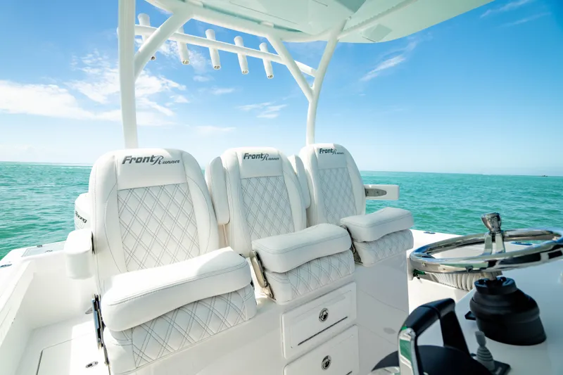 Slide: The Image of Front Runner 36 Center Console 2025 - 3