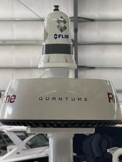 Slide: The Image of Radar and camera system on a 2020 Formula 350 Sun Sport boat. - 30