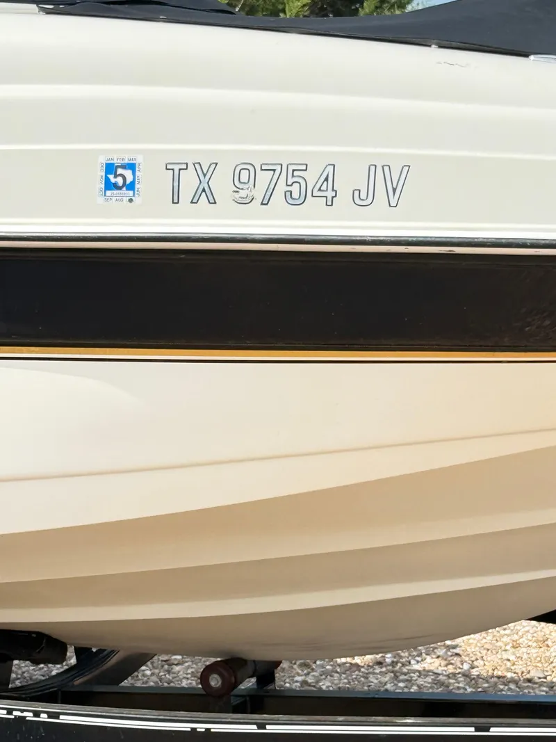 Slide: The Image of 2002 Regal 2120 Destiny boat with registration TX 9754 JV. - 8